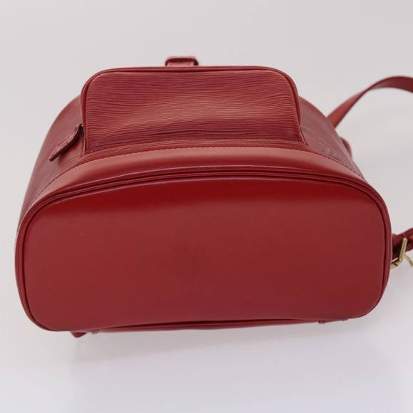 LOUIS VUITTON Epi Montsouris MM Backpack Monaco 700th Red LV Auth 47479 - Picture 5 of 16